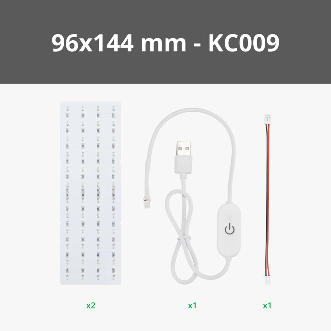 Lithophane LED Backlight Board Kit (2PCS) — detalle 1