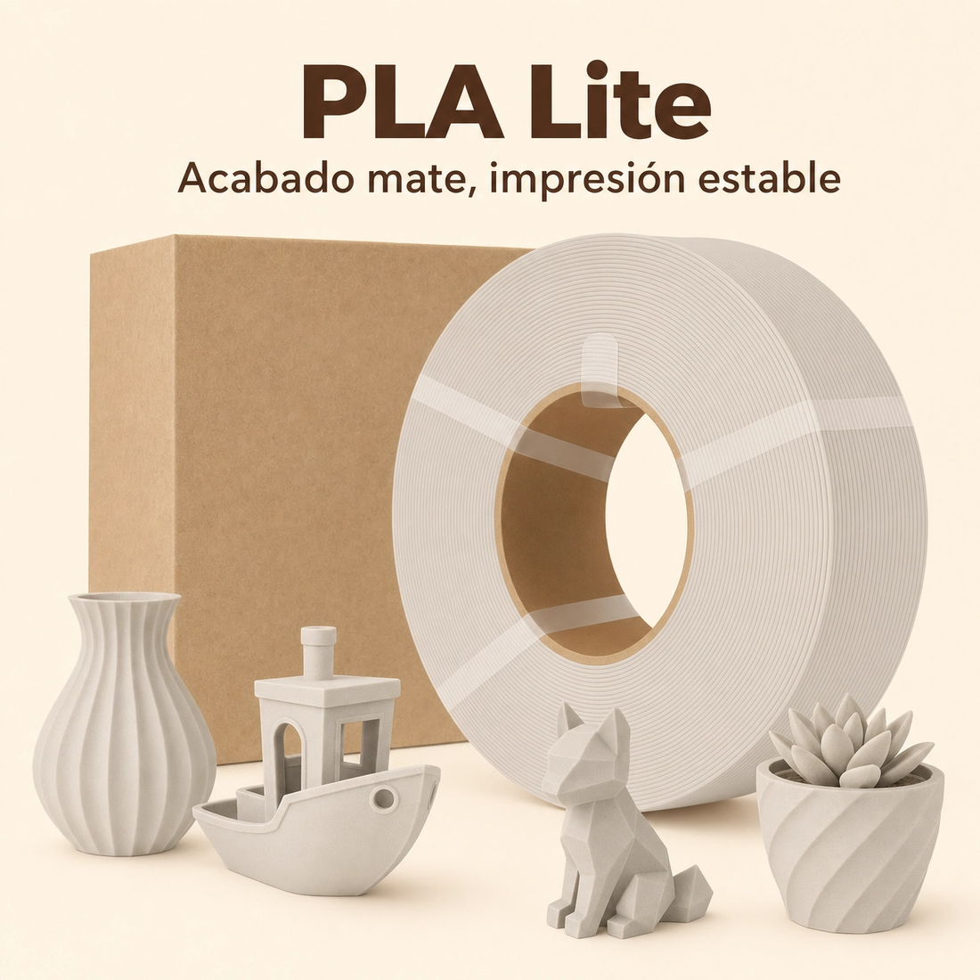 Filamento Impresora 3D Bambu Lab PLA Lite 1KG Multicolor — detalle 5