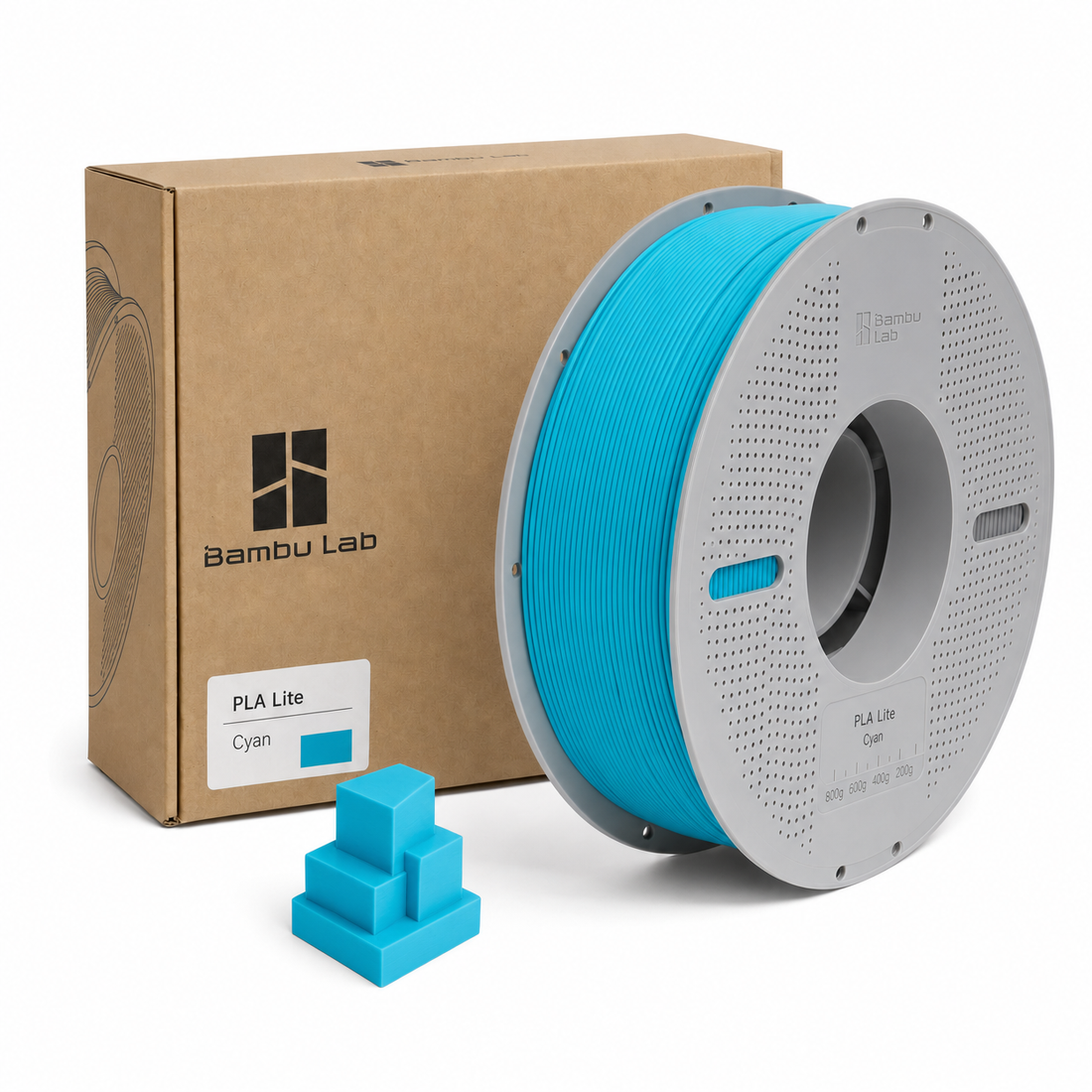 Filamento Impresora 3D Bambu Lab PLA Lite 1KG Multicolor — detalle 10