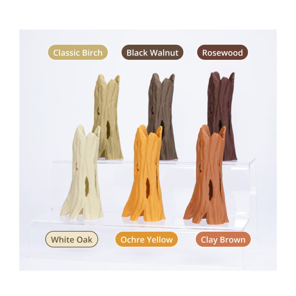 Filamento 3D Bambu Lab PLA Wood Arcilla Marrón 1.75mm - 1kg