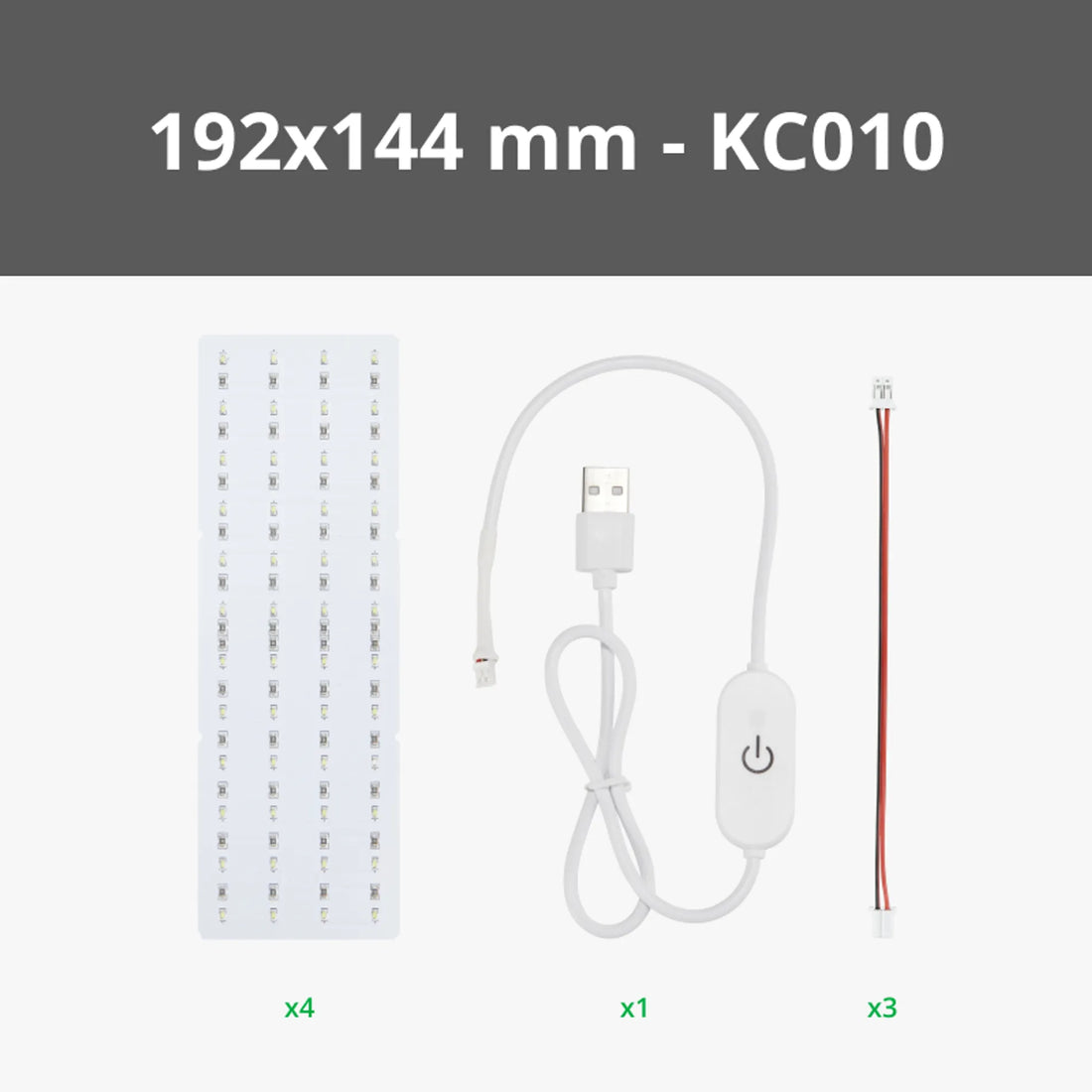 Lithophane LED Backlight Board Kit (2PCS) — detalle 2