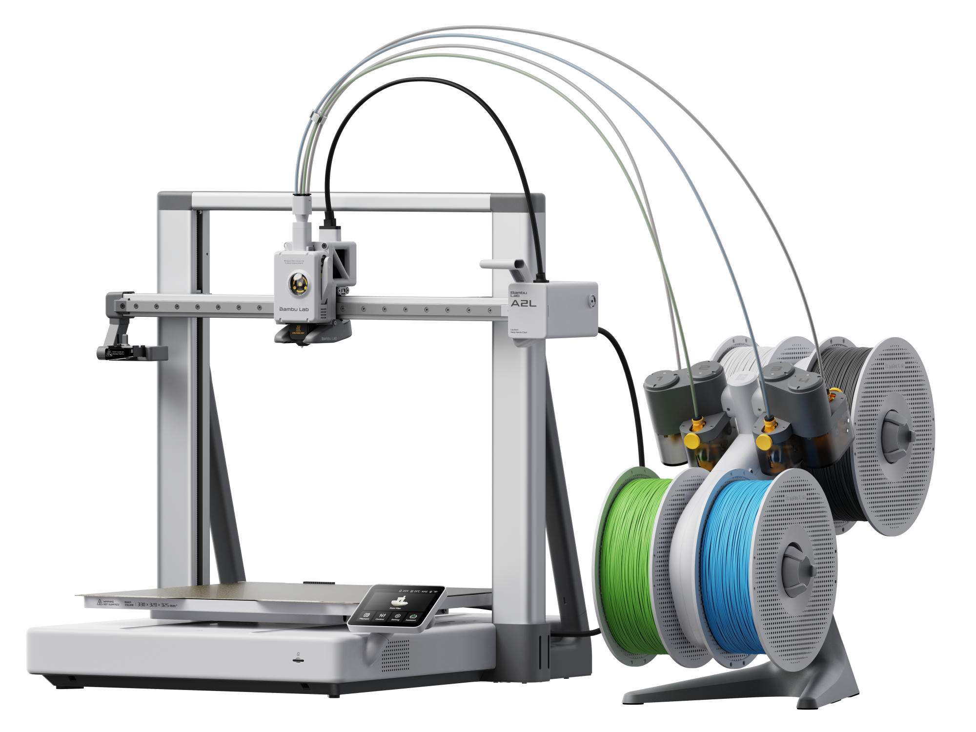 (PREVENTA)Impresora 3D Bambu Lab A2L Gran Volumen 330x320x325mm Multicolor AMS Compatible