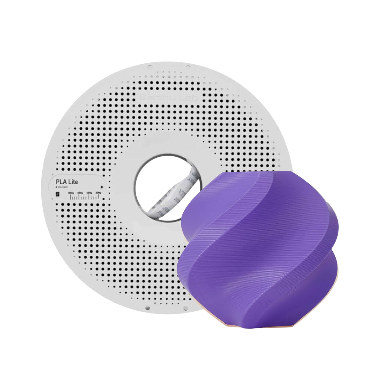 Filamento Bambu Lab PLA Basic Morado 1kg