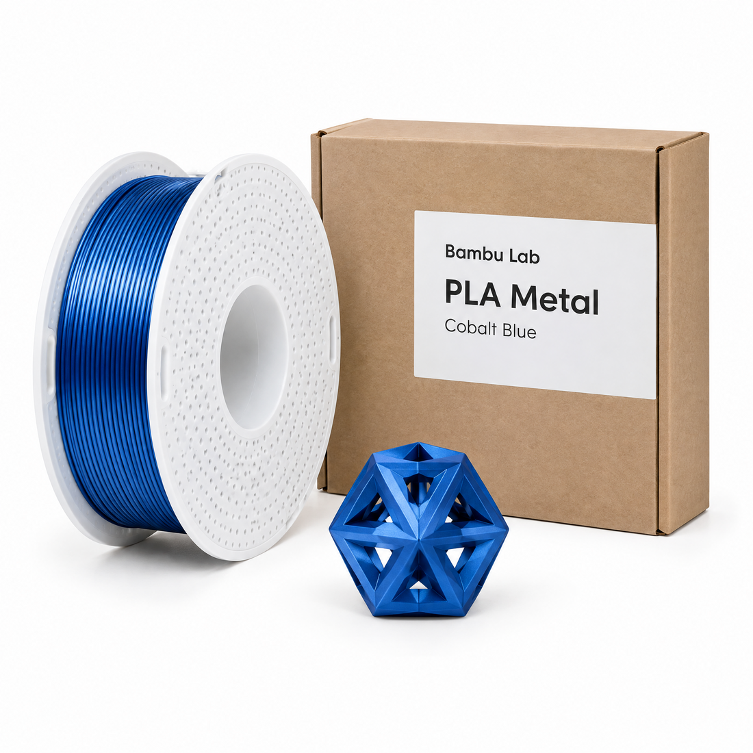 Filamento Bambu Lab PLA Metal 1.75mm 1kg — detalle 1