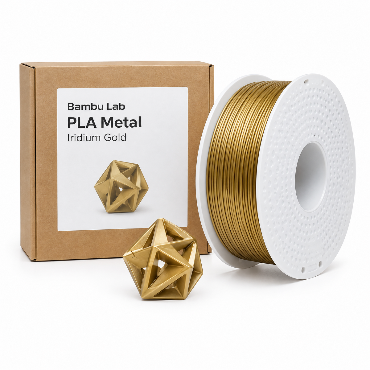 Filamento Bambu Lab PLA Metal 1.75mm 1kg