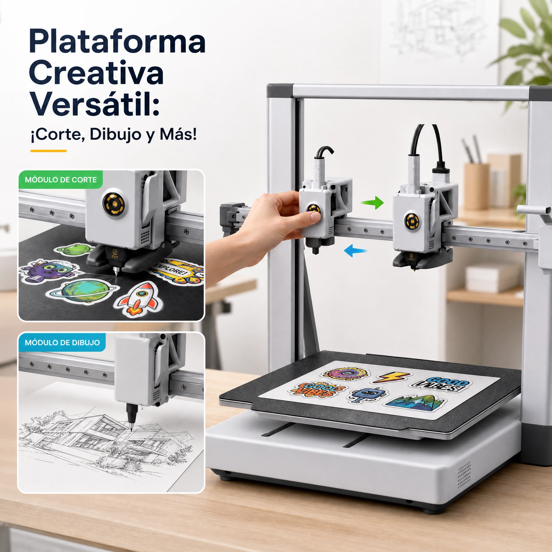 (PREVENTA)Impresora 3D Bambu Lab A2L Gran Volumen 330x320x325mm Multicolor AMS Compatible
