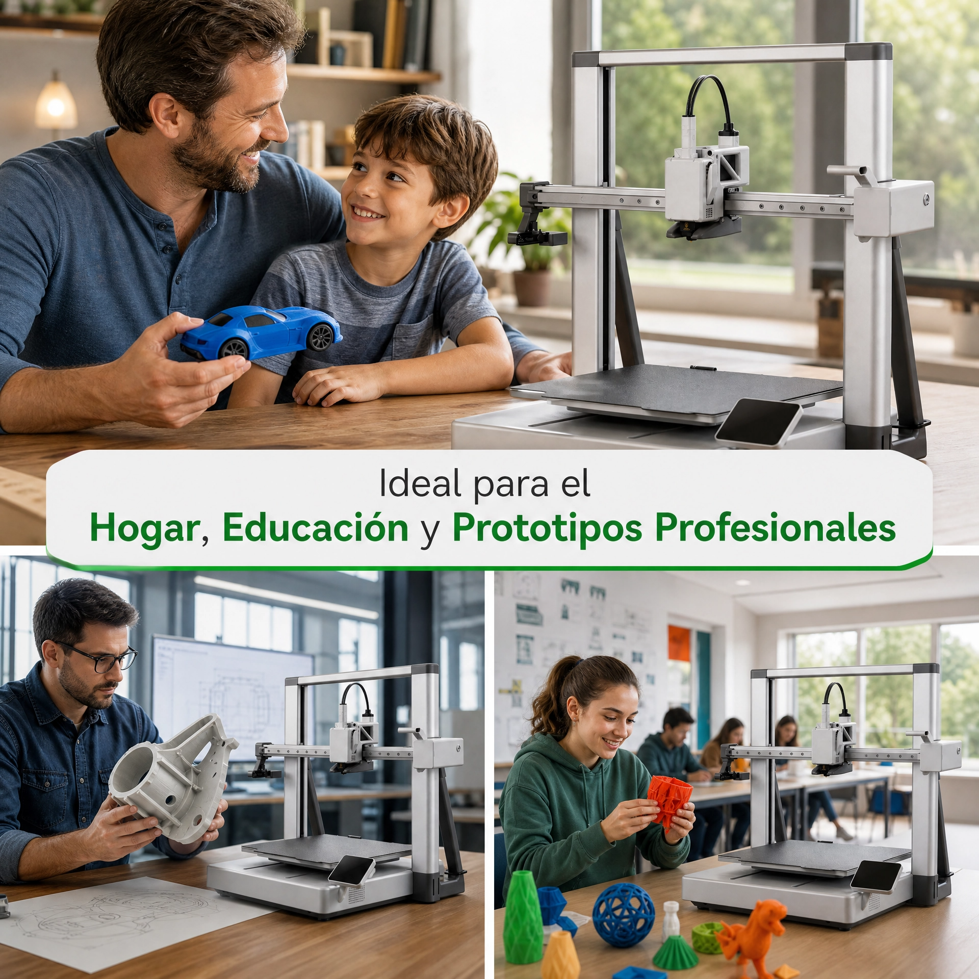 (PREVENTA)Impresora 3D Bambu Lab A2L Gran Volumen 330x320x325mm Multicolor AMS Compatible