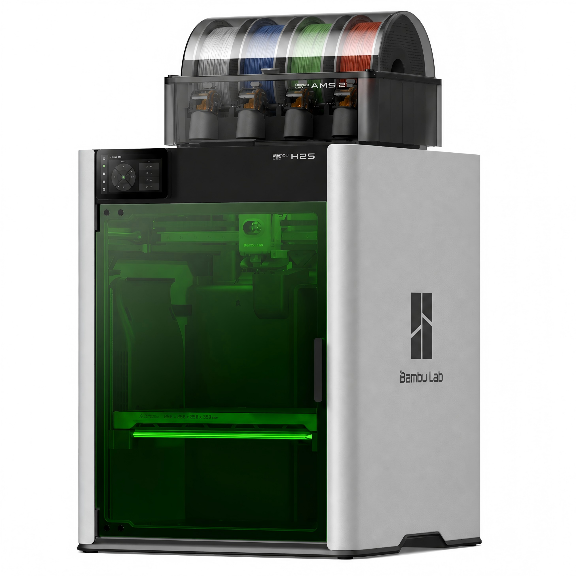 （Preventa）Impresora 3D Bambu Lab H2S Combo H2S-AMS-Combo-US,340×320×340mm,1000mm/s,20,000mm/s²