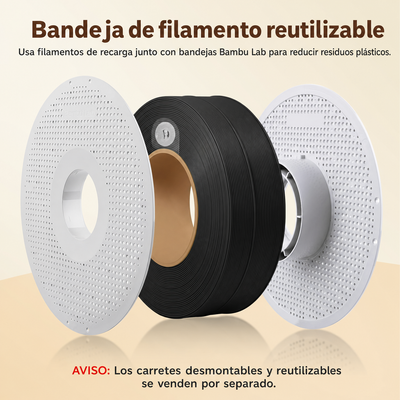 Filamento Impresora 3D Bambu Lab PLA Lite 1KG Multicolor