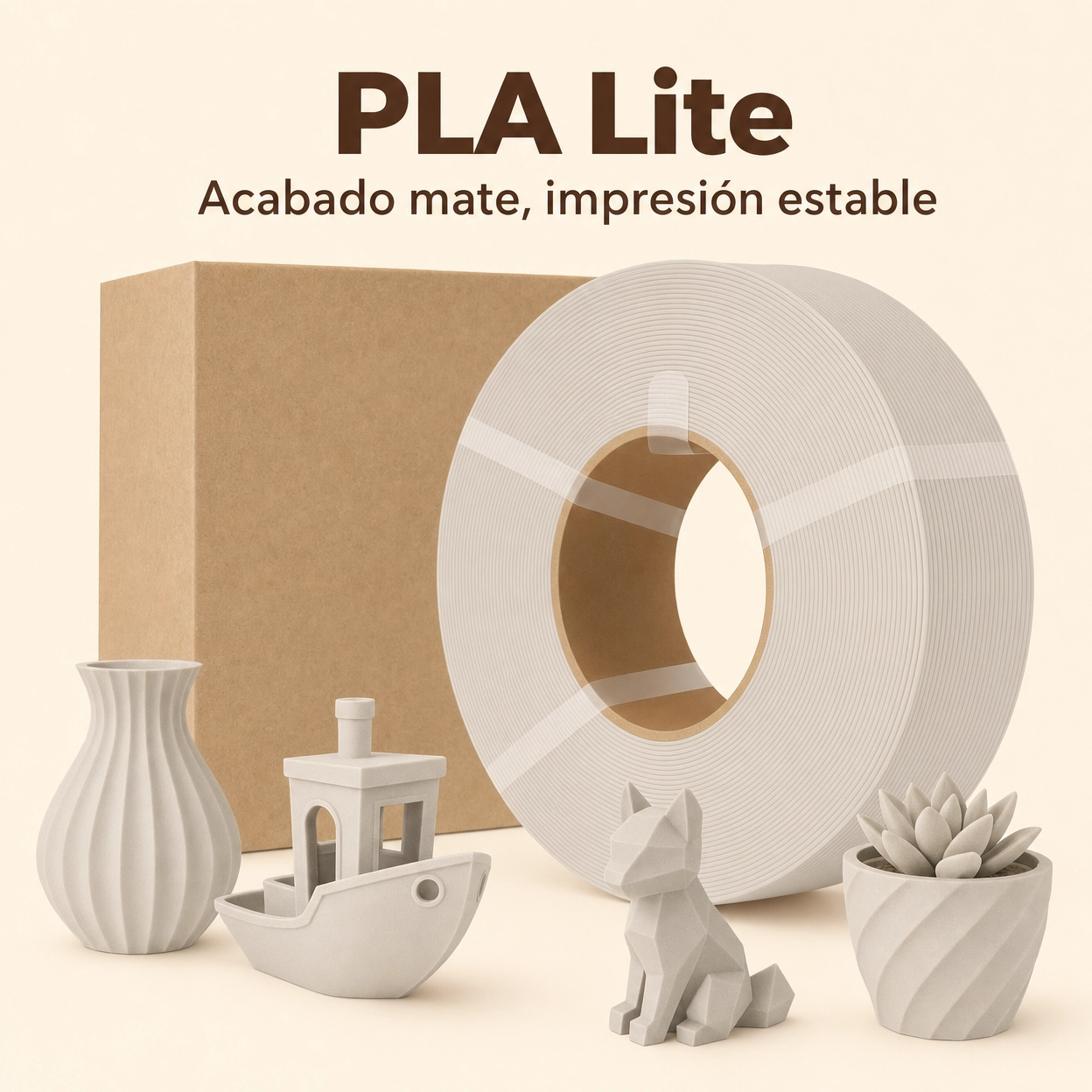 Filamento Impresora 3D Bambu Lab PLA Lite 1KG Multicolor