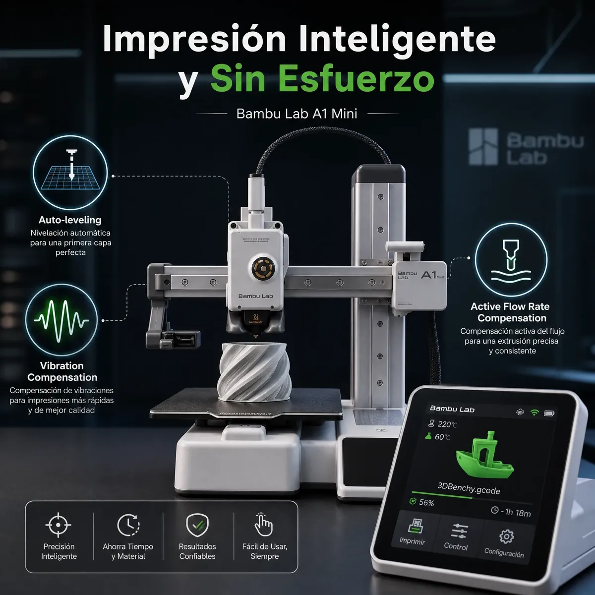 Impresora 3D Bambu Lab A1 Mini