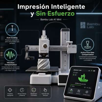 Bambu Lab A1 Mini Combo | Impresora 3D — A1 Mini Combo con AMS Lite