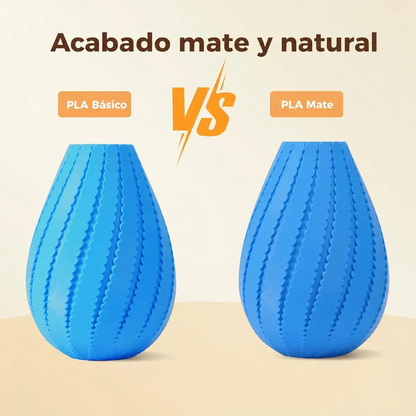 Filamento 3D Bambu Lab PLA Mate Blanco Marfil 1.75mm – 1kg | Acabado Mate y Alta Precisión de Impresión