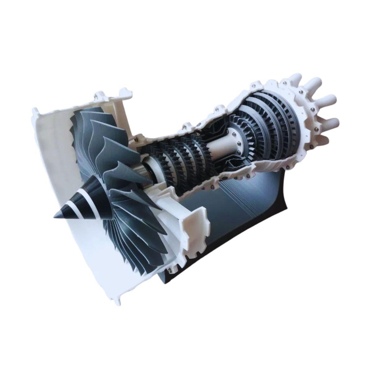 Jet Engine Model Components Kit