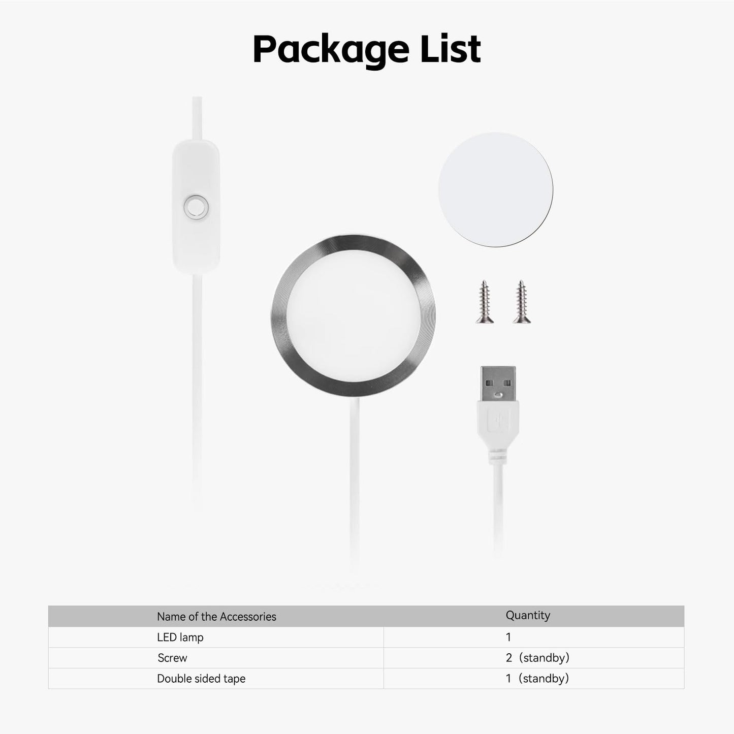 Kit de Lámpara LED MH001 para Accesorios de Piezas de Reemplazo de Impresora 3D