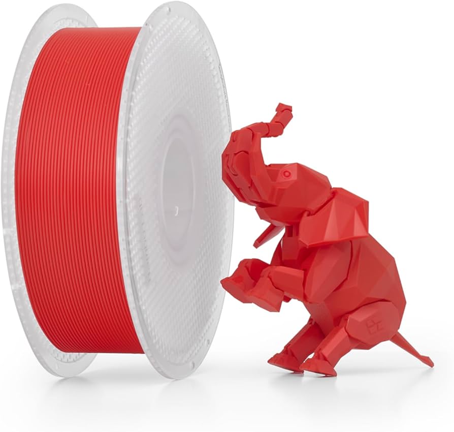 Filamento Bambu Lab PLA Basic Rojo 1kg