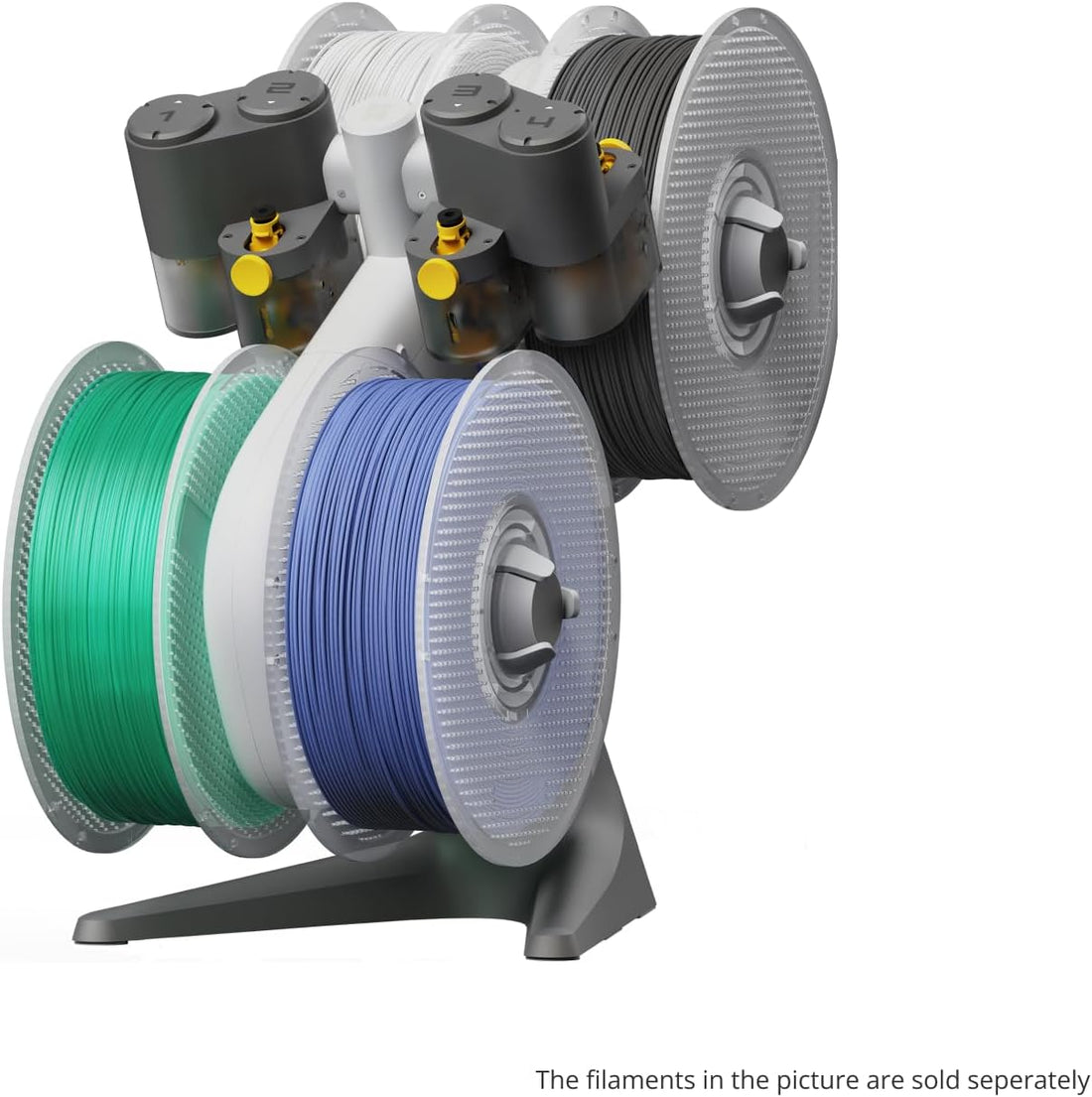 Bambu Lab AMS lite-Automatic Material System | Support Multi Colors/Materials 3D Printing. Filament Auto-loading.Compatible with Bambu Lab A1 Series — detalle 3