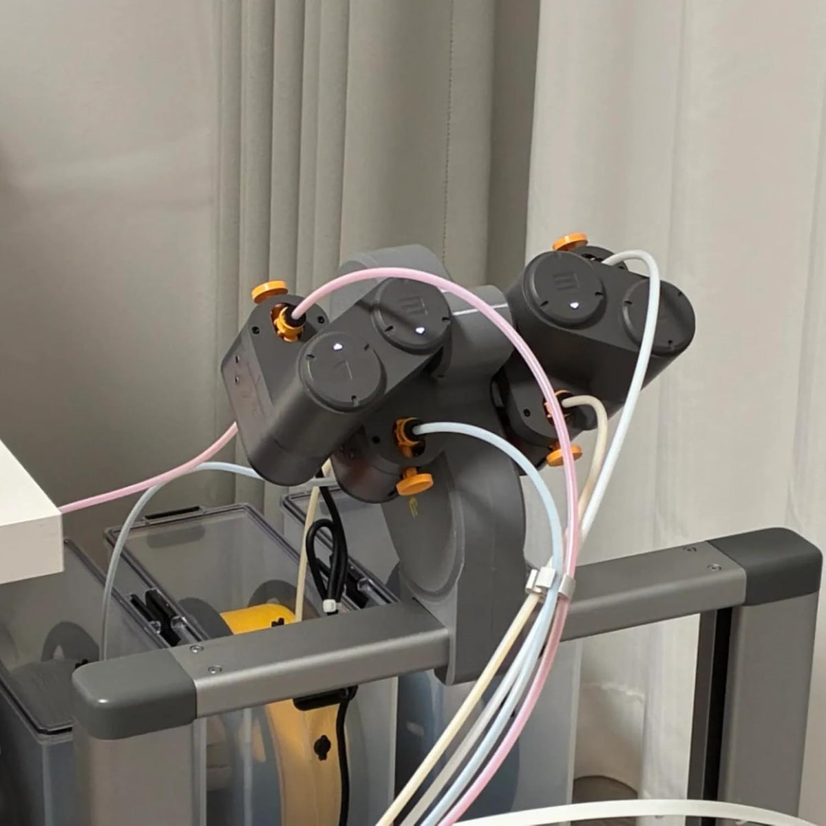 AMS Lite Feeder Unit Right (Slot 3 & 4) Replacement Motor Assembly, Dual-Feed Drive Repair Kit Compatible with A1/A1 Mini 3D Printer, Fix Filament Feed Errors & Restore Multi-Color Printing