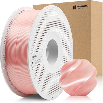 Filamento Bambu Lab PLA Silk + Champán Titan 1kg  Acabado Seda y Alta Resistencia