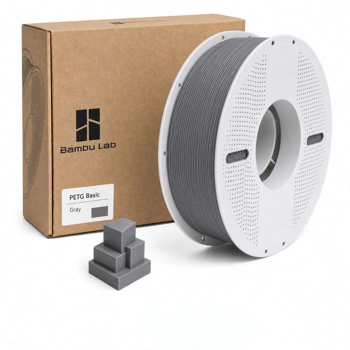 Bambu Lab PETG Basic Filamento 3D Resistente y Durable 1 kg 1.75 mm