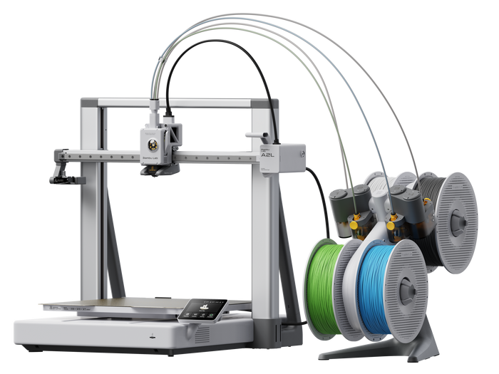 (PREVENTA)Impresora 3D Bambu Lab A2L Combo Gran Volumen 330x320x325mm Multicolor AMS Compatible
