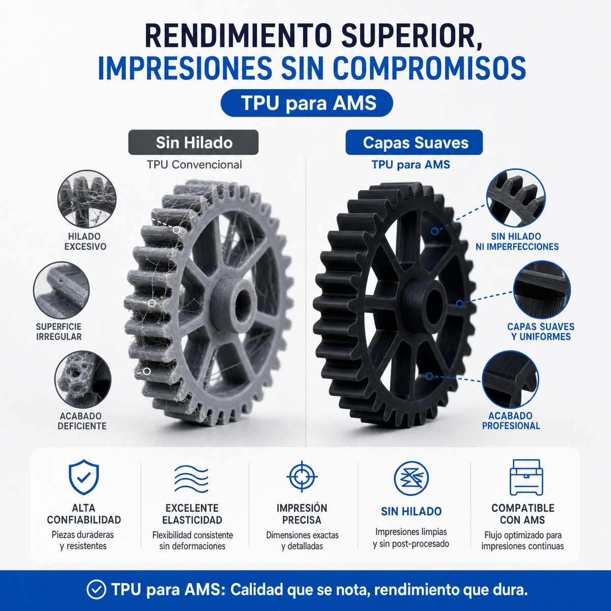 Filamento Bambu Lab TPU for AMS 1.75mm 1kg