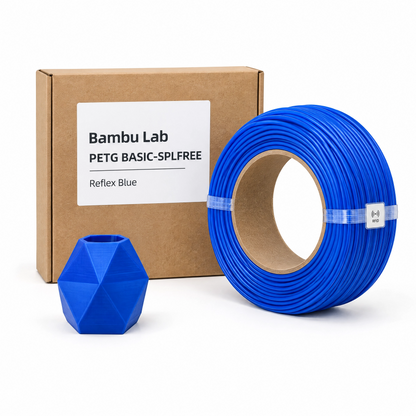 Filamento Bambu Lab PETG Basic 1.75mm 1kg | Recarga Sin Carrete (SPLFREE)
