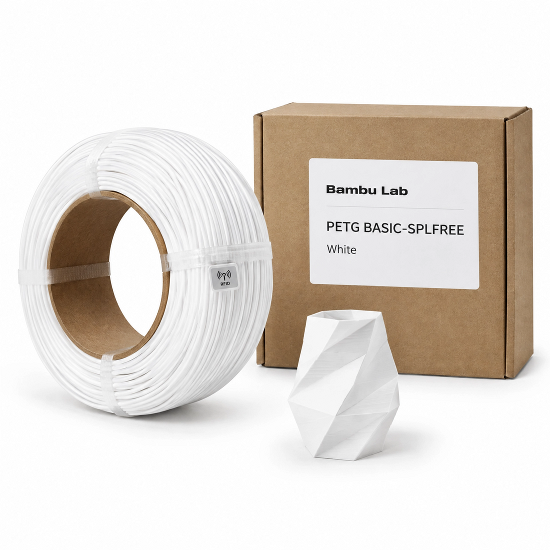Filamento Bambu Lab PETG Basic 1.75mm 1kg | Recarga Sin Carrete (SPLFREE) — detalle 4