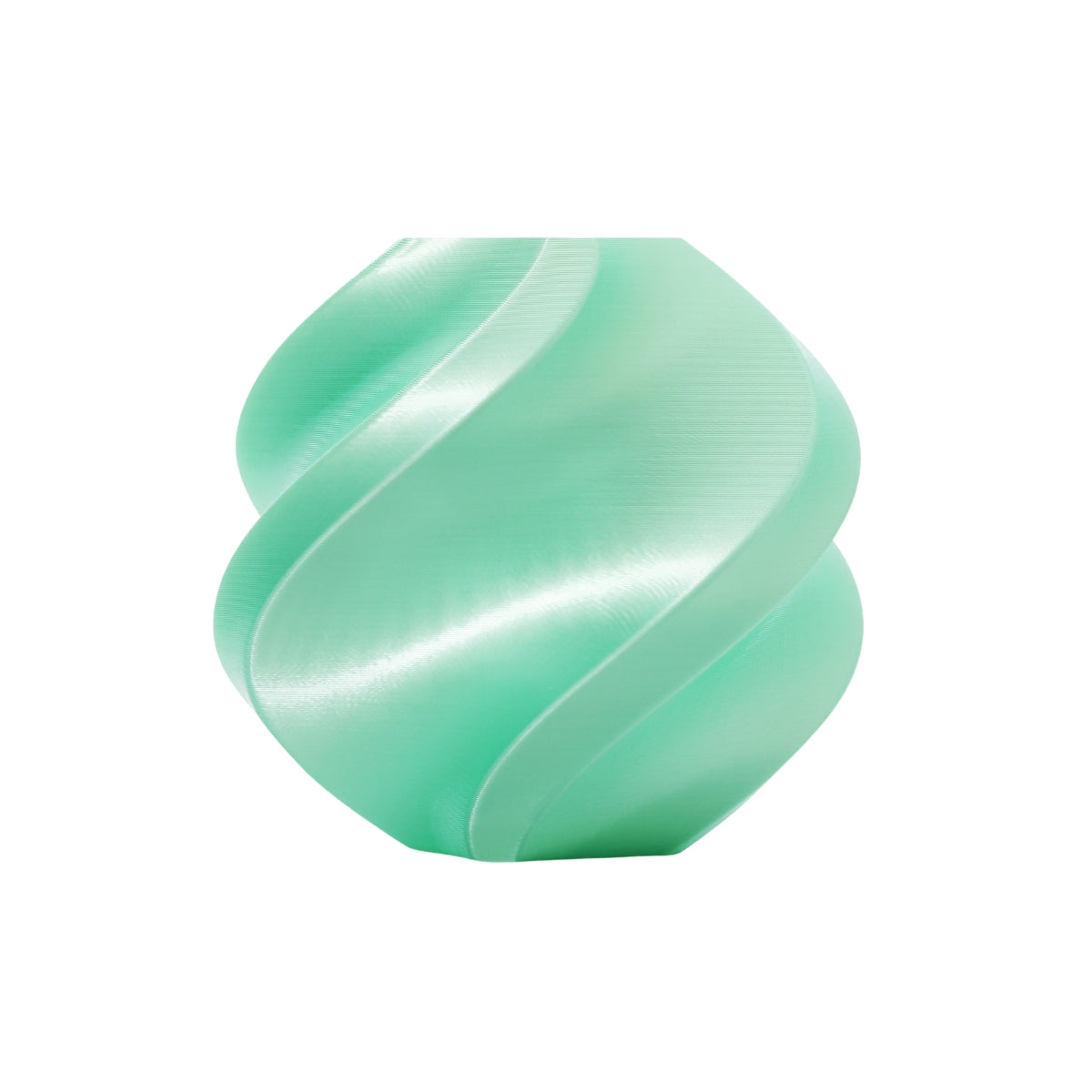 Filamento Bambu Lab PLA Silk + Verde Menta 1kg