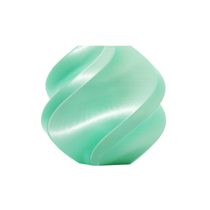 Filamento Bambu Lab PLA Silk + Verde Menta 1kg