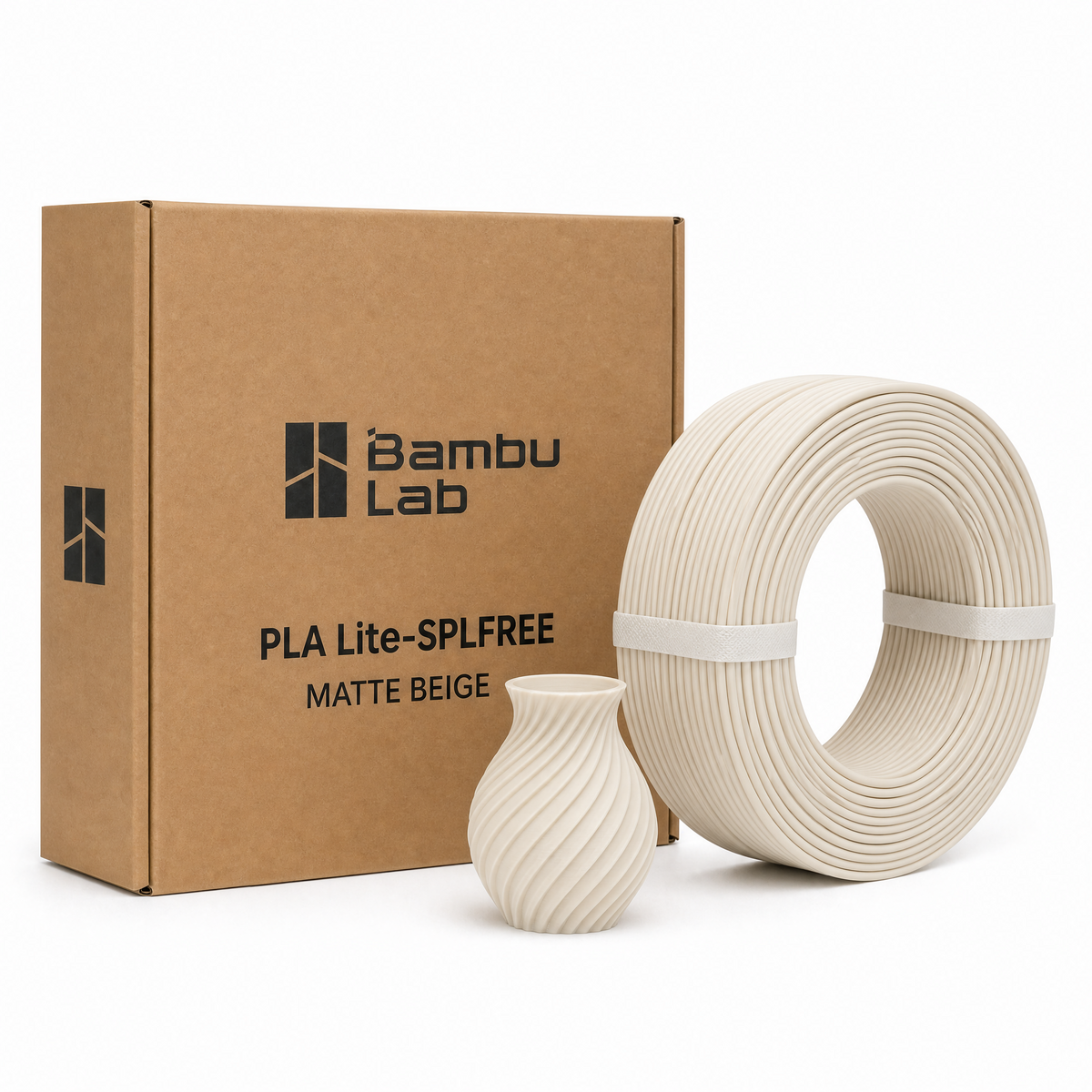 Bambu Lab PLA Lite – Filamento 3D Sin Carrete (Refill)