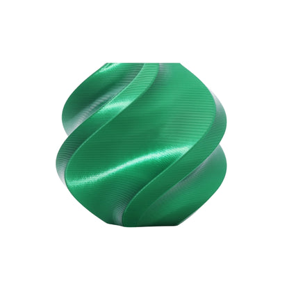 Filamento Bambu Lab PLA Silk + Verde Caramelo 1kg
