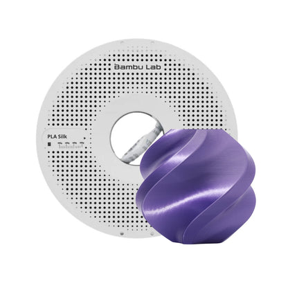 Filamento Bambu Lab PLA Silk + Morado 1kg