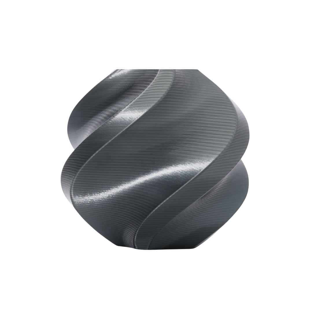 Filamento Bambu Lab PLA Silk + Gris Titanio 1kg — detalle 2
