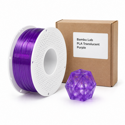 Filamento Bambu Lab PLA Translucent 1.75mm 1kg