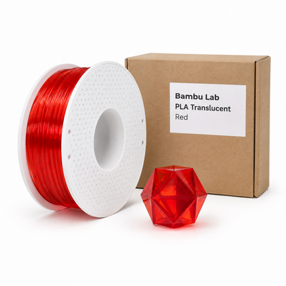 Filamento Bambu Lab PLA Translucent 1.75mm 1kg