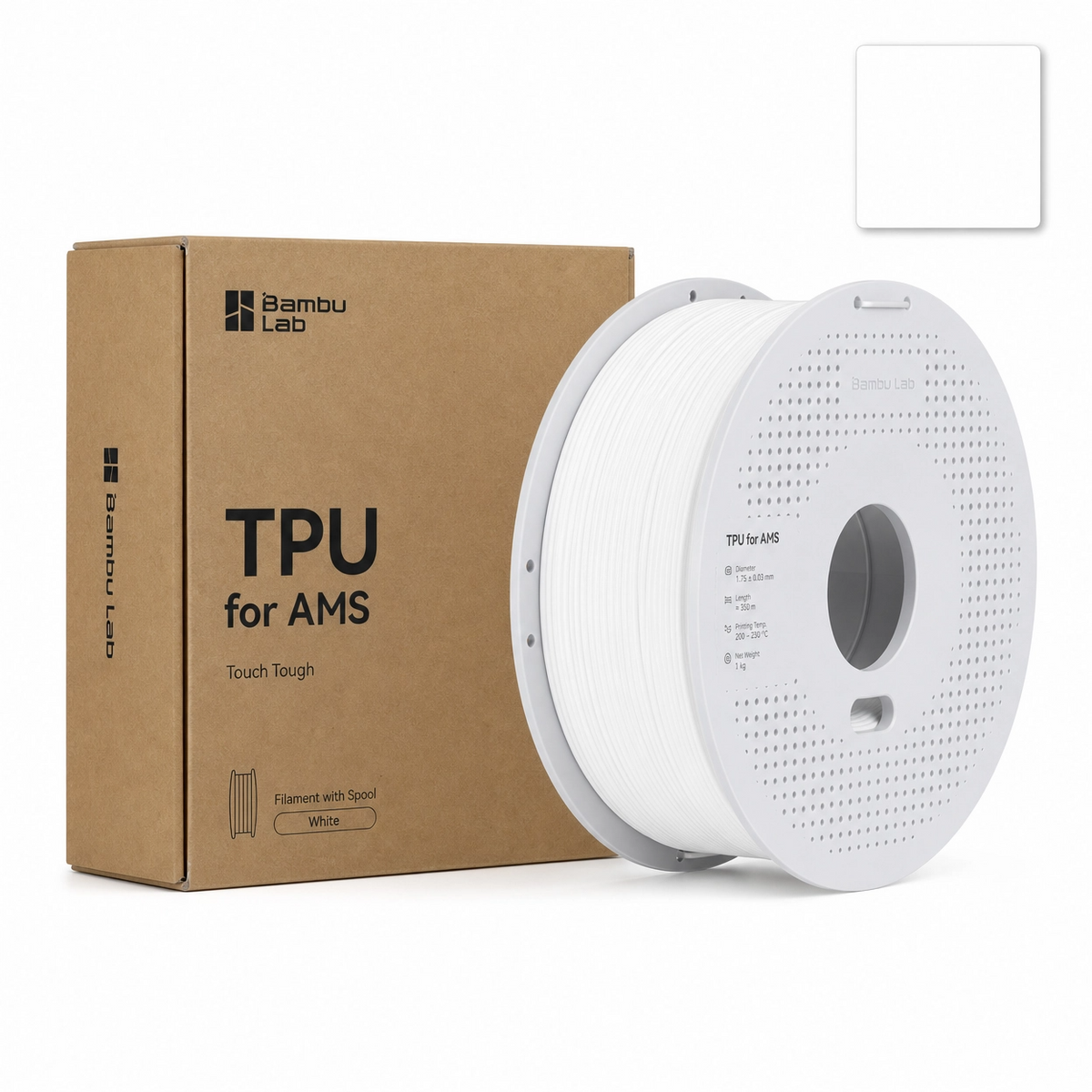 Filamento Bambu Lab TPU for AMS 1.75mm 1kg
