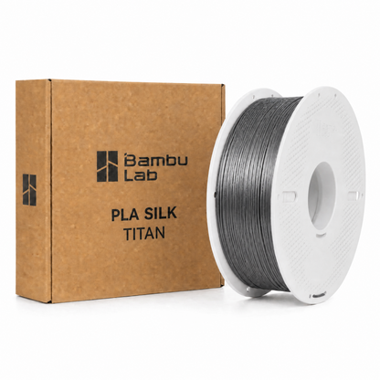 Filamento Bambu Lab PLA Silk + Champán Titan 1kg  Acabado Seda y Alta Resistencia