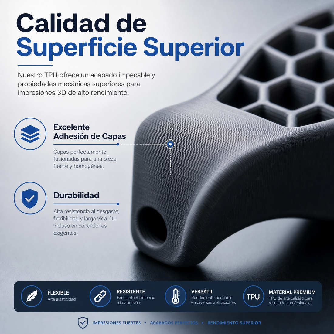 Filamento Bambu Lab TPU 95A HF 1.75mm 1kg — detalle 3