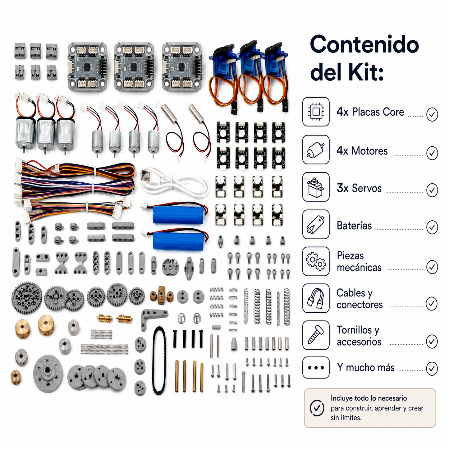 Kit CyberBrick Ultimate para Bambu 3D - Controla 2 Vehículos B-ZK003 Planeta3D