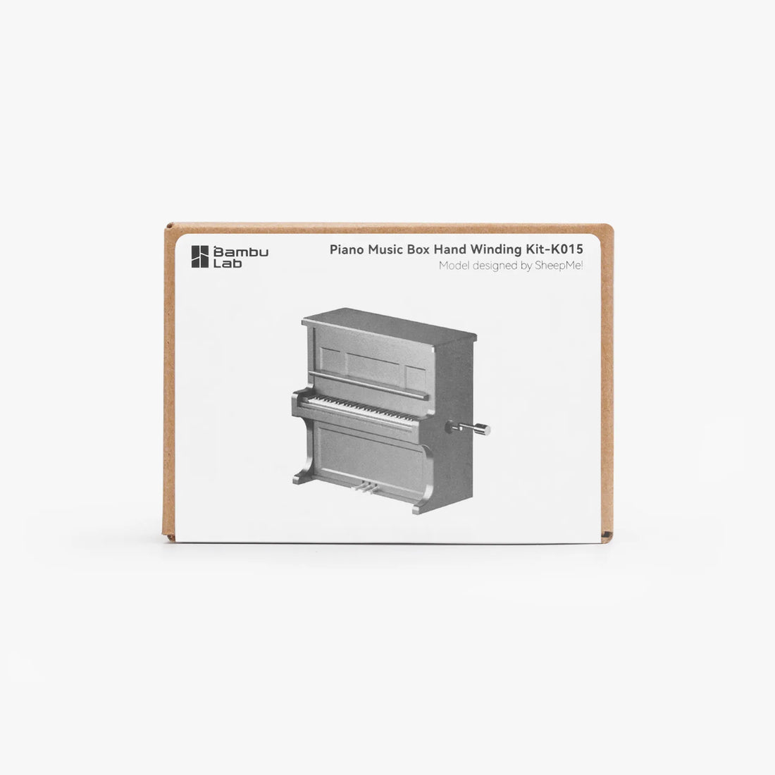 Piano Music Box Hand Winding Kit — detalle 1