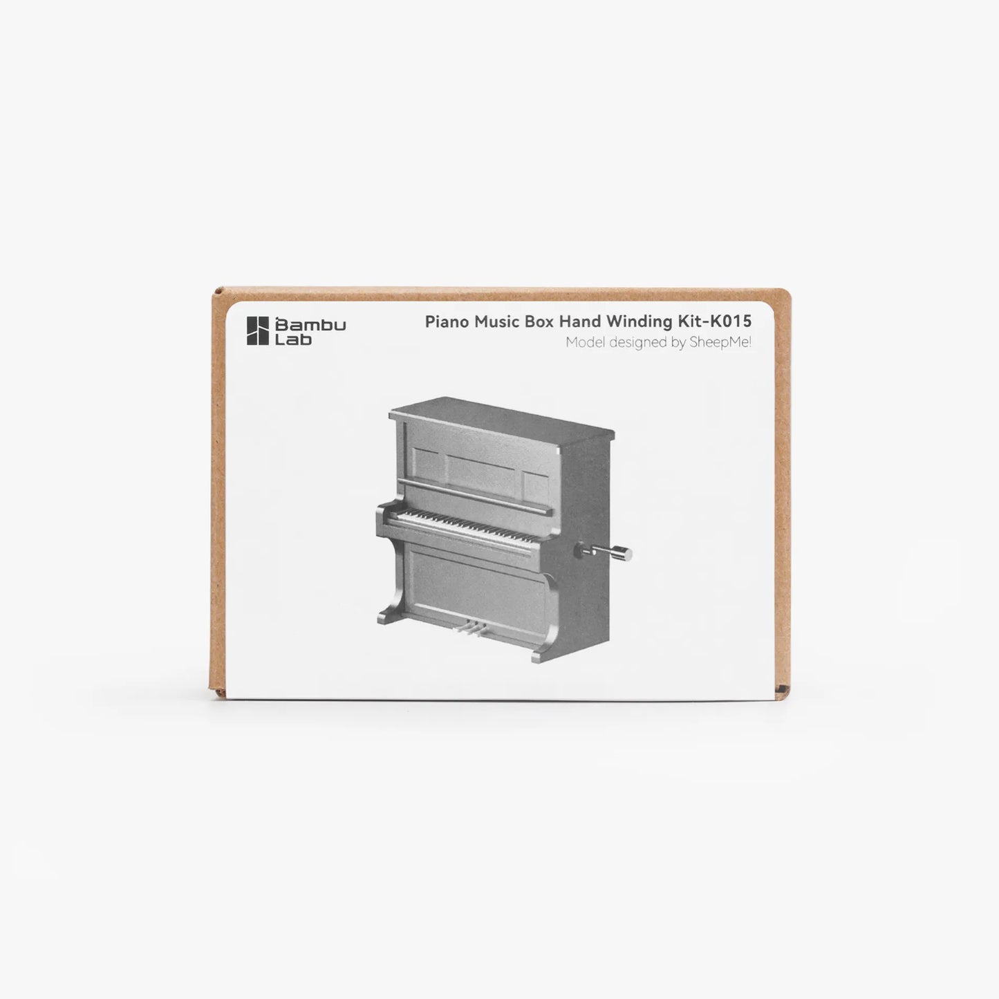 Piano Music Box Hand Winding Kit