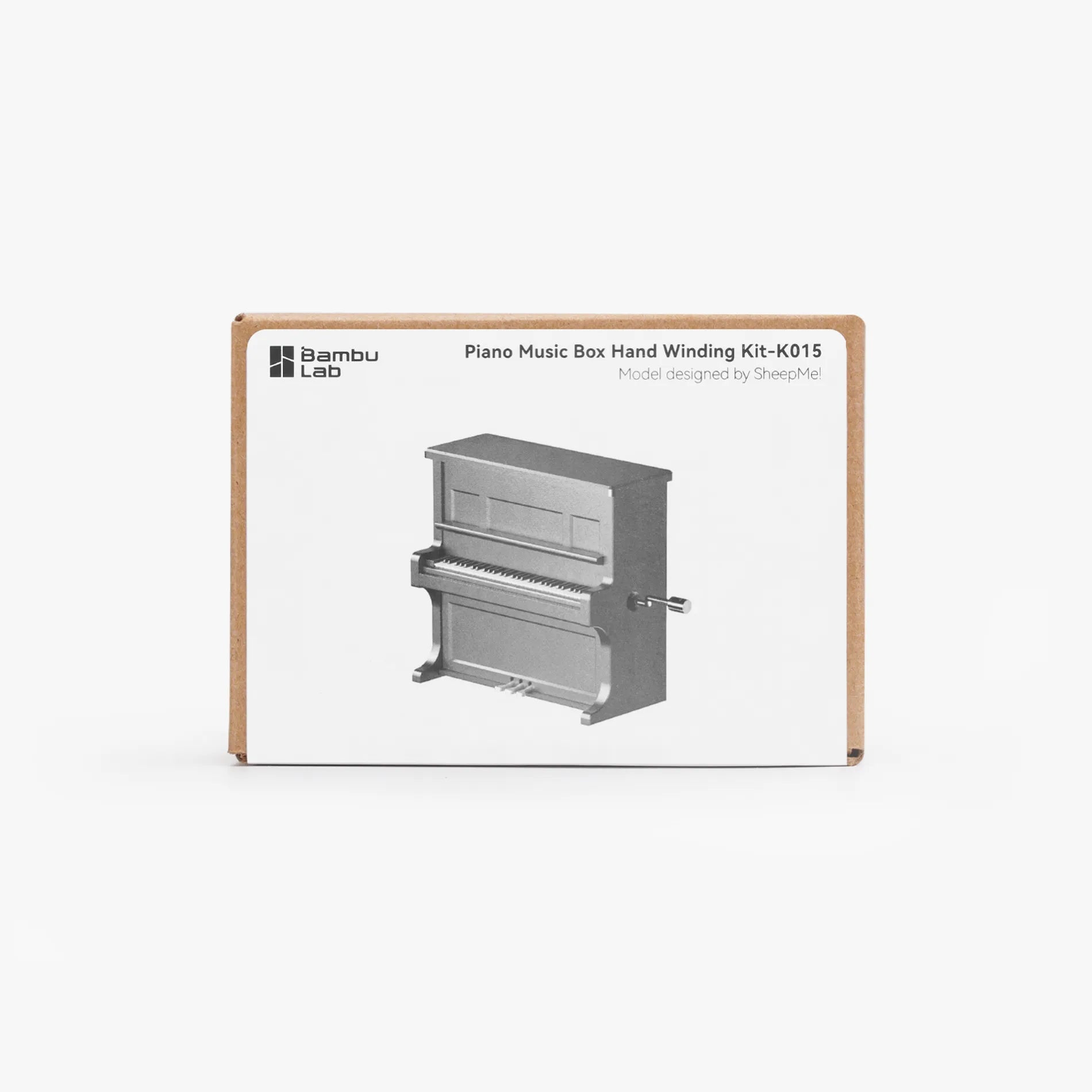 Piano Music Box Hand Winding Kit