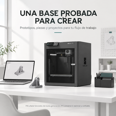P1S de Bambu Lab (Preventa)-Carcasa totalmente cerrada 500 mm/s