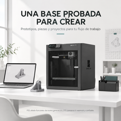 P1S de Bambu Lab (Preventa)-Carcasa totalmente cerrada 500 mm/s