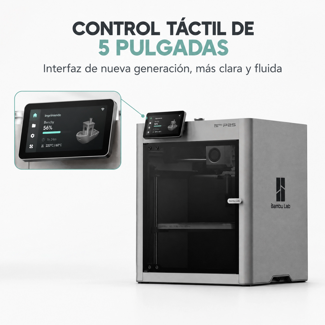 PREVENTA-Bambu Lab P2S 256 × 256 × 256 mm — detalle 2