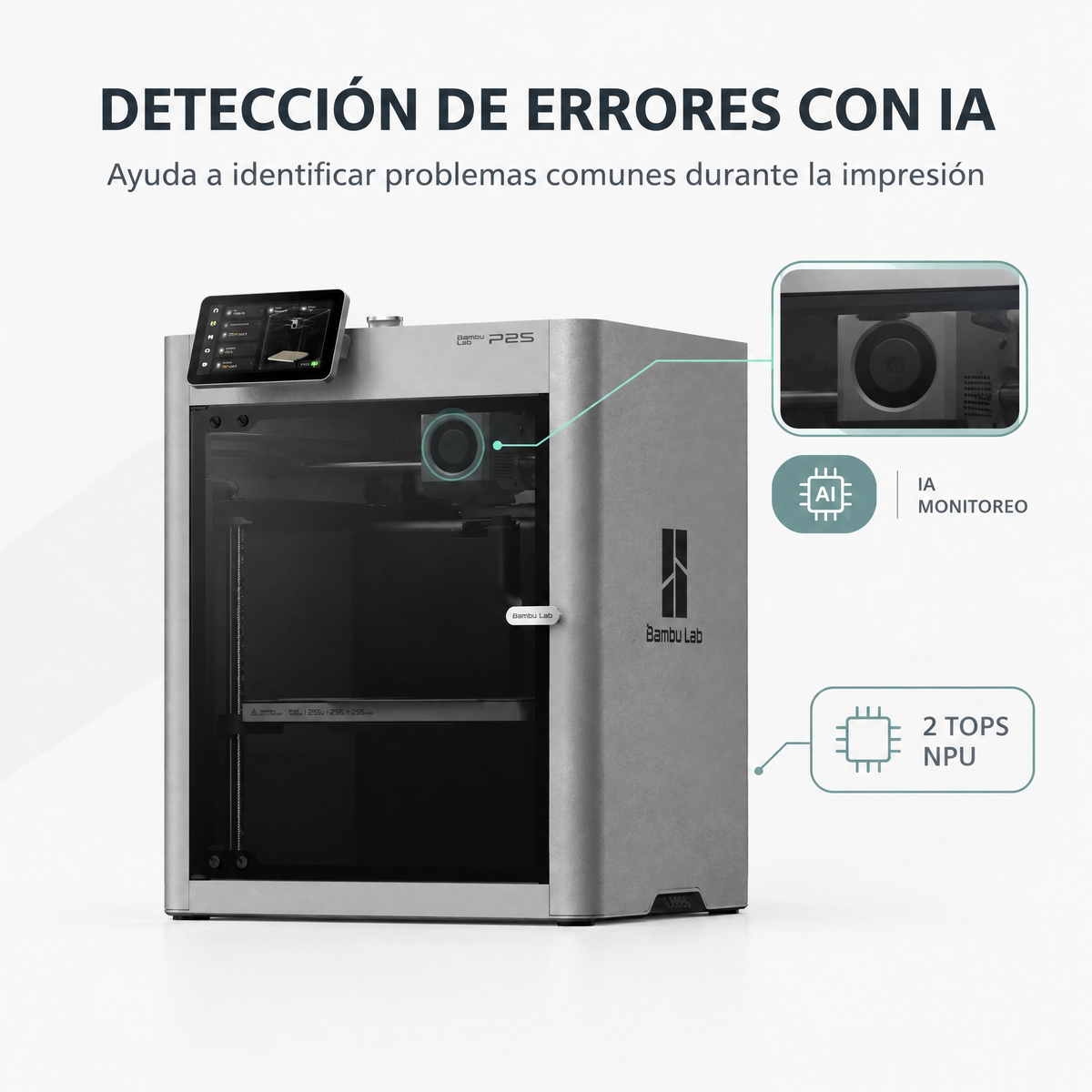 PREVENTA-Bambu Lab P2S 256 × 256 × 256 mm
